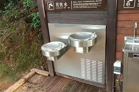應用場景-景區(qū)公共壁掛飲水臺